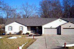 New shingle roof installation