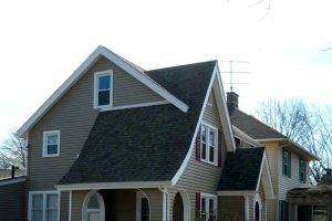 New shingle roof installation