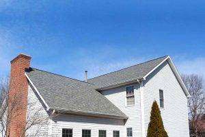 New shingle roof installation