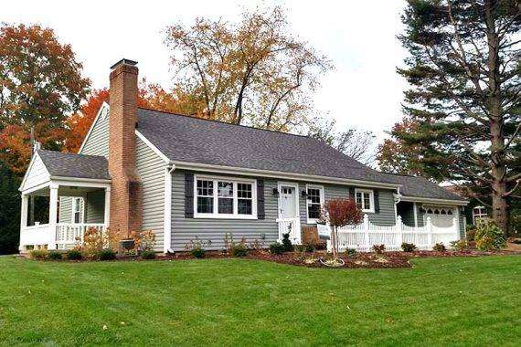 New shingle roof installation